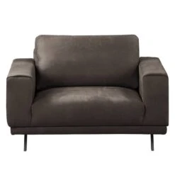 Fauteuil Ramilia -WOOOD Soldes polstergarnitur ramilia 3 2 1 antiklederlook braungrau 4882288