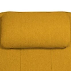 Fauteuil De Relaxation Long Island Tissu -WOOOD Soldes relaxliege long island webstoff stoff zahira senfgelb 3940964