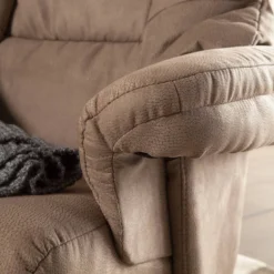 Fauteuil De Relaxation Bordeaux -WOOOD Soldes relaxsessel lacanau mit hocker microfaser braun 3320965