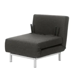 Fauteuil Convertible Carmack II 28 Fauteuil Convertible Carmack II -WOOOD Soldes schlafsessel carmack ii webstoff dunkelgrau 4163348