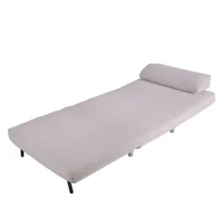 Fauteuil Convertible Copperfield Tissu -WOOOD Soldes schlafsessel copperfield webstoff stoff parsa beige grau 3943248