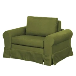Fauteuil-lit Latina Country Avec Housse 37 Fauteuil-lit Latina Country Avec Housse -WOOOD Soldes schlafsessel couvin webstoff avocado 4104636