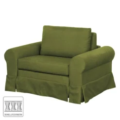 Fauteuil-lit Latina Country Avec Housse 38 Fauteuil-lit Latina Country Avec Housse -WOOOD Soldes schlafsessel couvin webstoff avocado 4104640