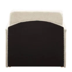 Fauteuil Convertible Disley -WOOOD Soldes schlafsessel disley webstoff creme schmale armlehne 5103152