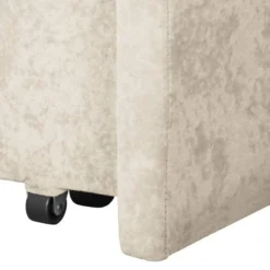 Fauteuil Convertible Disley -WOOOD Soldes schlafsessel disley webstoff creme schmale armlehne 5103168