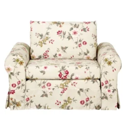 Fauteuil-lit Latina Country Avec Housse 24 Fauteuil-lit Latina Country Avec Housse -WOOOD Soldes schlafsessel latina v flachgewebe gebluemt creme 4132820