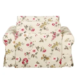 Fauteuil-lit Latina Country Avec Housse 26 Fauteuil-lit Latina Country Avec Housse -WOOOD Soldes schlafsessel latina v flachgewebe gebluemt creme 4132828