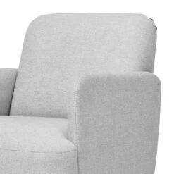 Fauteuil Athie -WOOOD Soldes sessel athie webstoff hellgrau 4602808