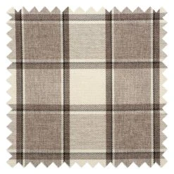 Fauteuil à Oreilles Colmar XL -WOOOD Soldes sessel corteen webstoff braun beige 4283720