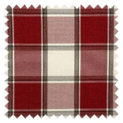 Fauteuil à Oreilles Colmar XL -WOOOD Soldes sessel corteen webstoff rot beige 4283772