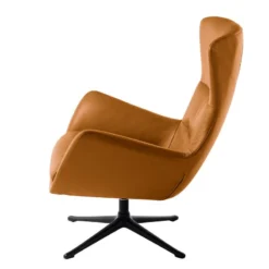 Fauteuil Hepburn III -WOOOD Soldes sessel hepburn ii echtleder echtleder neka cognac 5024972