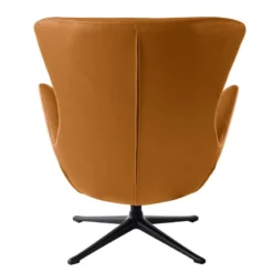 Fauteuil Hepburn III -WOOOD Soldes sessel hepburn ii echtleder echtleder neka cognac 5024984