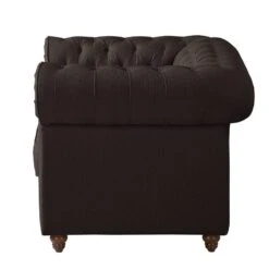 Fauteuil Chesterfield Pintano -WOOOD Soldes sessel pintano webstoff espresso 4897652