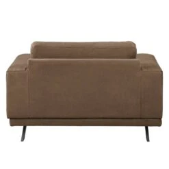 Fauteuil Ramilia -WOOOD Soldes sessel ramilia antiklederlook congo grau 4882332