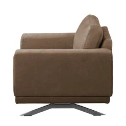 Fauteuil Ramilia -WOOOD Soldes sessel ramilia antiklederlook congo grau 4882336