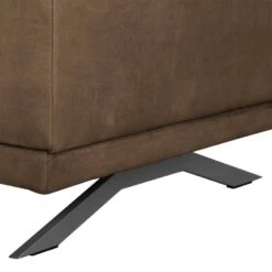 Fauteuil Ramilia -WOOOD Soldes sessel ramilia antiklederlook congo grau 4882352