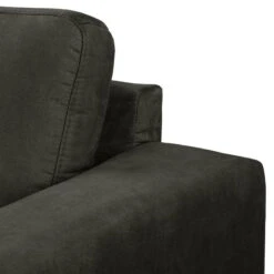 Fauteuil Ramilia -WOOOD Soldes sessel ramilia antiklederlook dunkelgrau 4882428