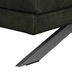 Fauteuil Ramilia -WOOOD Soldes sessel ramilia antiklederlook dunkelgrau 4882436