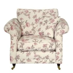 Fauteuil Rosehearty 13 Fauteuil Rosehearty -WOOOD Soldes sessel rosehearty webstoff creme rose 4191076