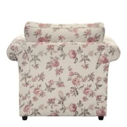 Fauteuil Rosehearty 15 Fauteuil Rosehearty -WOOOD Soldes sessel rosehearty webstoff creme rose 4191084