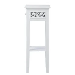 Table De Téléphone Vermont, 1 Tiroir -WOOOD Soldes telefontisch vermont i weiss 4264380