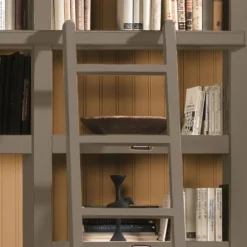 Ensemble TV Azjana I -WOOOD Soldes tv wand azjana i pinie teilmassiv granit pinie honig mit leiter 3391545