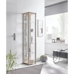 Vitrine Exhibit I -WOOOD Soldes vitrine exhibit i mit spiegelrueckwand 4921316