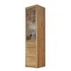 Vitrine Floriano -WOOOD Soldes vitrinenschrank floriano i inkl beleuchtung asteiche asteiche dekor 4933760
