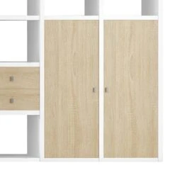 Ensemble Mural Emporior I -WOOOD Soldes wohnkombination emporior i eiche dekor weiss 1554758