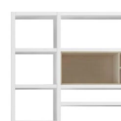 Ensemble Mural Emporior II -WOOOD Soldes wohnkombination emporior ii eiche dekor weiss 1554866