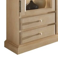 Meuble TV Breddin II (4 éléments) -WOOOD Soldes wohnwand breddin 4 teilig ii pinie massiv 454814