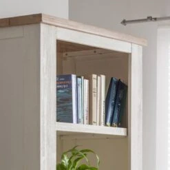 Ensemble Mural Doral (3 éléments) -WOOOD Soldes wohnwand doral 3 teilig akazie teilmassiv weiss akazie 3588905