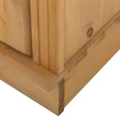 Meuble TV Lillehammer III -WOOOD Soldes wohnwand lillehammer iii 3 teilig kiefer massiv kiefer 1655222