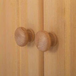 Meuble TV Lillehammer III -WOOOD Soldes wohnwand lillehammer iii 3 teilig kiefer massiv kiefer 1655226