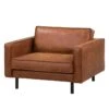 Fauteuil XL FORT DODGE -WOOOD Soldes xl sessel fort dodge antiklederlook cognac 4670044