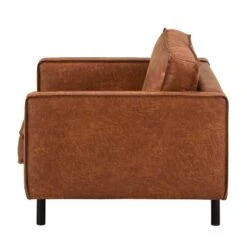 Fauteuil XL FORT DODGE -WOOOD Soldes xl sessel fort dodge antiklederlook cognac 4670052