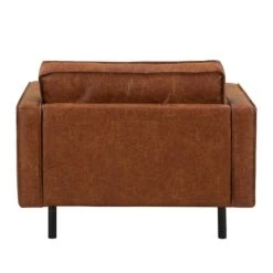 Fauteuil XL FORT DODGE -WOOOD Soldes xl sessel fort dodge antiklederlook cognac 4670056
