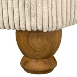 Fauteuil XXL Colares -WOOOD Soldes xxl sessel colares cord creme 4519000